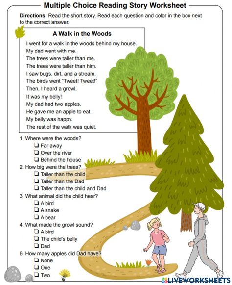 Reading Comprehension Worksheets Grade 2, 1st Grade Comprehension, Fairytale Stem, Grade 4 Reading, 3rd Grade Reading Comprehension Worksheets, Third Grade Reading Comprehension, 2nd Grade Curriculum, Reading Skills Worksheets, Kitchen Under Stairs