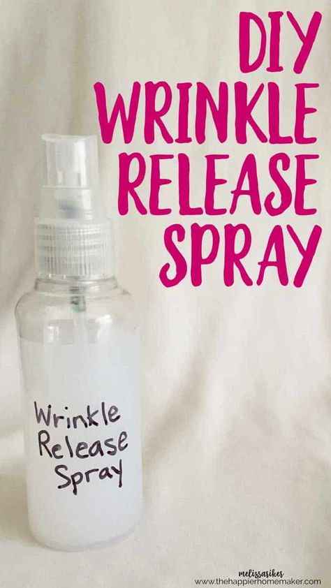 Wrinkle Release Spray Diy, Diy Wrinkle Release Spray, Diy Wrinkle Release, Wrinkle Release Spray, Diy Wrinkles, Wrinkle Release, How To Get Rid Of Pimples, Diy Sprays, Baking Soda Uses