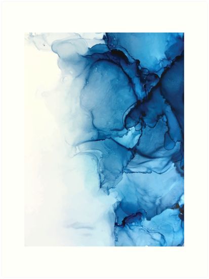 Millions of unique designs by independent artists. Find your thing. Blue Painting Canvas, Alcohol Painting, Alcohol Art, Alcohol Ink Crafts, Ink Crafts, Ink Paintings, Alcohol Ink Painting, Alcohol Ink Art, Blue Painting