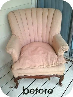 1 original chair- DIY reupholstered chair Reapolstering Chairs, Reupholster Chair Diy, Diy Furniture Upholstery, Reupholster Chair Dining, Chair Diy, Reupholster Chair, Furniture Fix, Reupholster Furniture, Upholstery Ideas