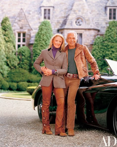 Step Inside Ralph Lauren's House in New York Ralph Lauren Decor, Ralph Lauren House, Ricky Lauren, Ralph Lauren Interiors, Bedford New York, Ralph Lauren Looks, Ralph Lauren Fashion, Designer Ralph Lauren, Estilo Country