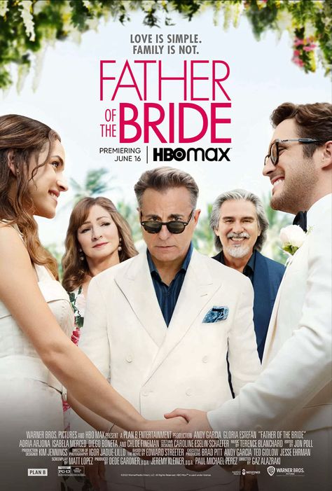 Father Of The Bride Movie, The Bride Movie, 2022 Movies, New Movie Posters, Andy Garcia, Tv Posters, Documentary Movies, Series To Watch, Wedding Movies