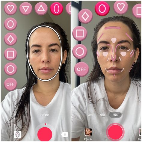 I Tried the Viral Face-Shape Filter That Shows You How to Apply Makeup Face Shape Finder, Makeup Placement, Oval Face Makeup, Makeup Filter, Perfect Contour, Oval Face Shapes, Oval Face, Face Contouring, Photo Makeup