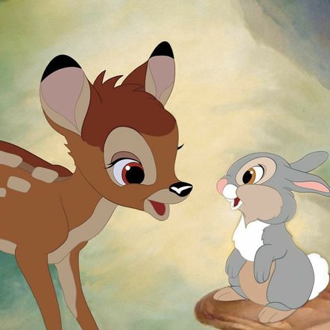 Bambi Pfp, Pfp Movie, Bambi Poster, Bambi Film, Bambi Thumper, Bambi Disney, Bambi And Thumper, Instagram Creator, Disney Icons