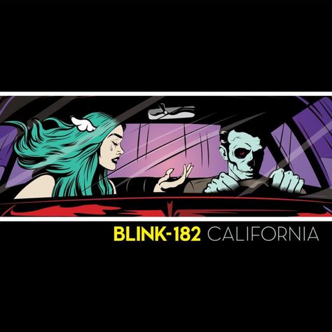 Blink 182 Album Cover, Blink 182 Album, Pop Punk Girl, Blink 182 Albums, Blink 182 California, Music Mood Board, Album Art Cover, Matt Skiba, Button Pictures