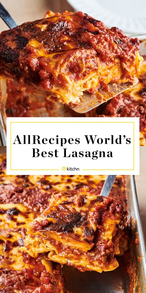 Lasange Recipe, Ultimate Lasagna Recipe, World's Best Lasagna, Worlds Best Lasagna, Beef Lasagna Recipe, Italian Sausage Lasagna, Homemade Lasagna Recipes, Best Lasagna, Best Lasagna Recipe