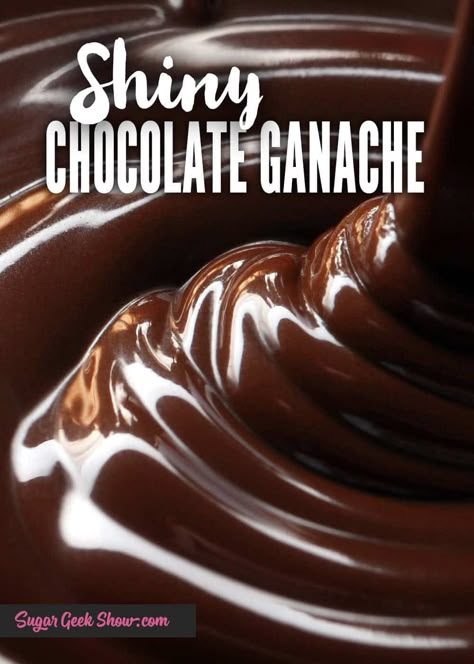 Making chocolate ganache is really easy. Just heat up some cream, pour it over your chocolate and whisk it together! Depending on the temperature of the ganache, you can use it for drips, chocolate glaze, frosting or even truffles! This recipe shows you how to make chocolate ganache using any kind of chocolate. What ratios are best for milk, dark and white chocolate and how to fix common ganache problems. #ganacherecipe #easychocolateganache #chocolatedesserts #ganachefrosting Ganache Recipe Easy, Ganache Recipes, Dessert Kabobs, Easy Chocolate Ganache, Cheesecake Tart, Chocolate Ganache Recipe, Chocolate Ganache Frosting, Ganache Frosting, Icing Recipes