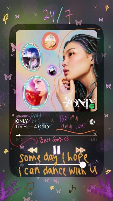 #leehi #only #spotify #rnb #kpop Only Leehi, Poster Ideas Music, Spotify Edit Coret, Spotify Edit, Spotify Art, Collage Music, Song Spotify, Music Doodle, Only Music