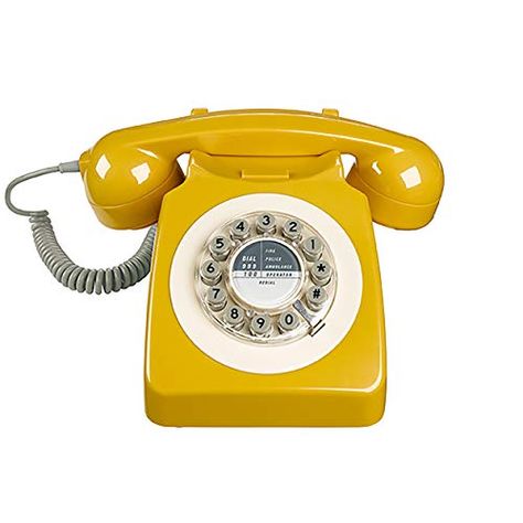 English Mustard, Telephone Retro, General Post Office, Classic Phones, Telephone Vintage, Retro Appliances, Pastel Kitchen, Desk Gifts, Pick Up The Phone