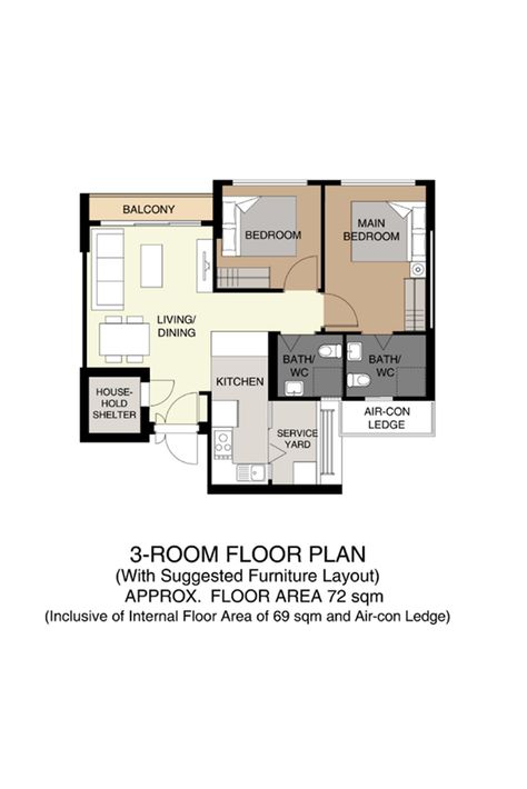 Flat Floor Plan, Bto Hdb, Flat Layout, Plan Floor, Layout Plan, Renovation Costs, Cosy Corner, Furniture Layout, Build Your Dream Home