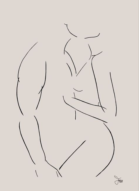 Couple Minimalist Line Art Beige |   couple tattoos for 3 Couples Outline Drawing, Couple Line Drawing Simple, Simple Womens Body Line Art, Silhouette Couple Art, Lovers Line Drawing, Cute Lovers Drawing, Sillouttes Images Women Drawing, Couple Outline Tattoo, Couples Line Drawing