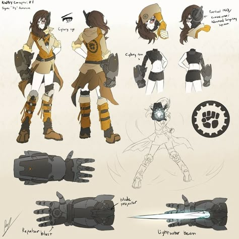 Rwby Oc, Rwby Characters, Rwby Fanart, Assassin Creed, Game Inspiration, Character Design References, Female Character Design, Character Creation, Rwby