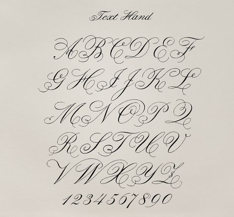 Cursive fonts from Draughtsman's Alphabets by Hermann Esser (1845–1908). Digitally enhanced from our own 5th edition of the publication. | premium image by rawpixel.com Cursive Writing Alphabet, Alphabet Old English, English Calligraphy Font, Vintage Fonts Alphabet, Writing Alphabet, Bujo Fonts, Fancy Writing, Initial Fonts, Cursive Alphabet