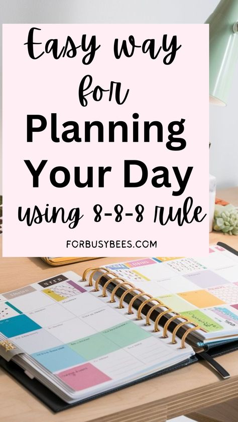 planning your day Organize Weekly Schedule, Work Day Planner Printable Free, Planner For Work And Personal, Daily Planner Organization Ideas, Organizing Your Day, Plan Day Time Management, Making A Schedule Daily Routines, Busy Schedule Organization, Working From Home Schedule