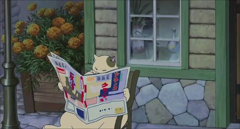 Studio Ghibli Pfp, Ghibli Pfp, Ghibli Aesthetic, The Cat Returns, Cute Desktop, Ghibli Artwork, Cute Desktop Wallpaper, Pc Wallpaper, For Wallpaper