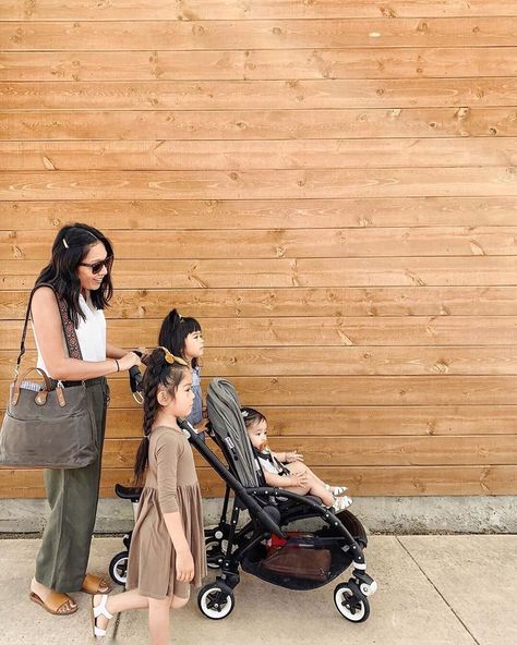 Bugaboo® USA on Instagram: “The mom x3 life (soon to be four)! With the Bugaboo Bee⁵ and the added Comfort Wheeled Board, the #MadrigalGirlGang rides around town in…” Wheel Board, Bugaboo Bee, Girl Gang, Picture Book, Stroller, Wheel, On Instagram, Instagram