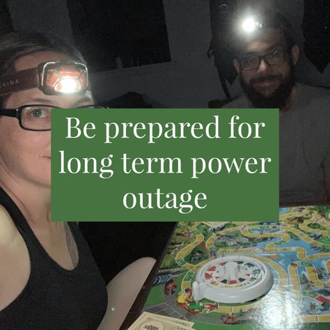 Being Prepared, Power Outage Essentials, Emergency Heat Source Power Outage, Winter Storm Preparedness At Home, Winter Power Outage Survival, Staying Warm During Power Outage, No Power Survival, No Power Meals, Winter Power Outage