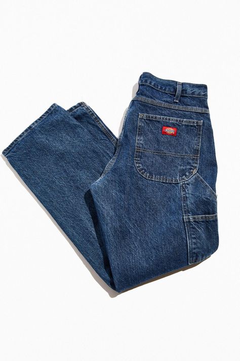 Dickies Relaxed Fit Carpenter Jean | Urban Outfitters Australia Dickies Relaxed Fit Carpenter Pants, Dickies Carpenter Pants Outfit, Dickies Pants Outfits, Carpenter Pants Outfit, Hot Summer Outfits, Dickies Jeans, Garage Clothing, Pants Outfit Men, Men Street Fashion