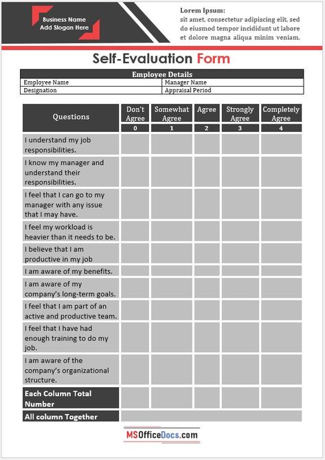 Self Evaluation Employee Example, Self Evaluation Employee Answers, Self Evaluation Employee, Performance Review Examples, Deposit Slip, Employee Evaluation, Employee Evaluation Form, Self Evaluation, Volunteer Training