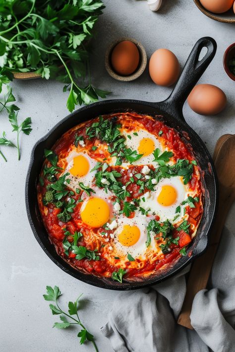 "Unveil the Flavors: Shakshuka with Roasted Cauliflower and Tahini Drizzle Recipe" #mediterraneandiet Shashuksha Eggs, Shashuksha Recipe, Shakshuka Aesthetic, Winter Lunch Ideas, Tahini Drizzle, Drizzle Recipe, Shakshuka Recipe, Winter Lunch, Shakshuka Recipes