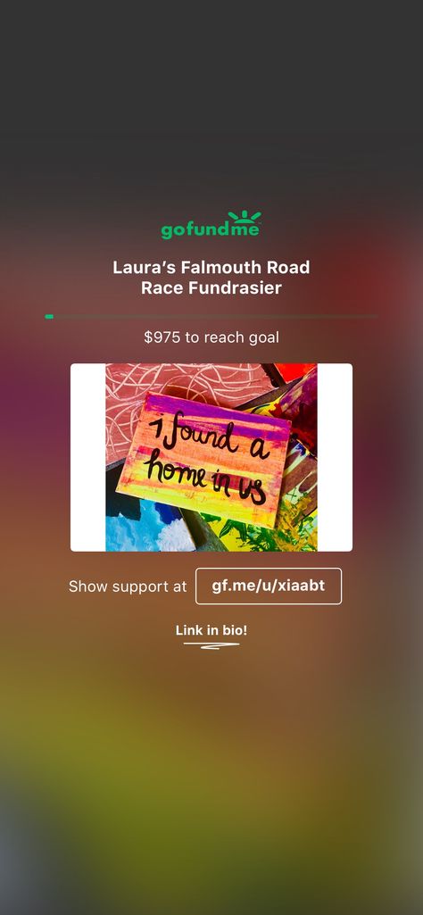 Therapeutic Art, Reaching Goals, Road Race, Make Peace, Falmouth, Best Friendship, Forever Grateful, Road Racing, Go Fund Me