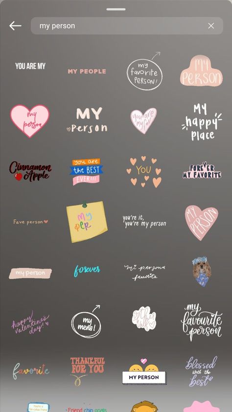 Who's your favourite person? Love Stickers For Instagram, Instagram Stickers For Friends, Instagram Word Stickers, Instagram Story Stickers Friends, Best Friend Instagram Stickers, Story Stickers Instagram, Instagram Stickers Friends, Mom Stickers Instagram, Insta Stekars