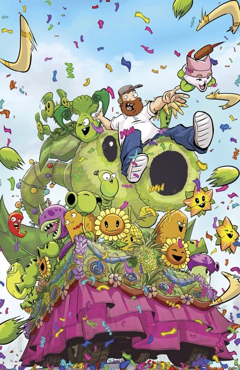 PVZ Horse Comic, Character Design Teen, Plant Vs Zombies, Zombie Wallpaper, Zombie Drawings, Plant Vs Zombie, Super Mario Bros Birthday Party, Plant Zombie, Zombie Vampire