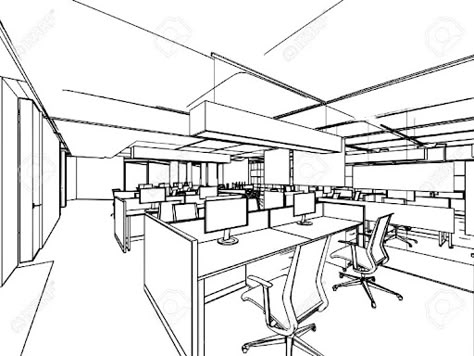 Bubble Diagram Interior Design, Diagram Interior Design, Modern Office Furniture Desk, Scene Sketch, Sketch Perspective, Classic Office Furniture, Manga Background, Ad Drawing, Bubble Diagram