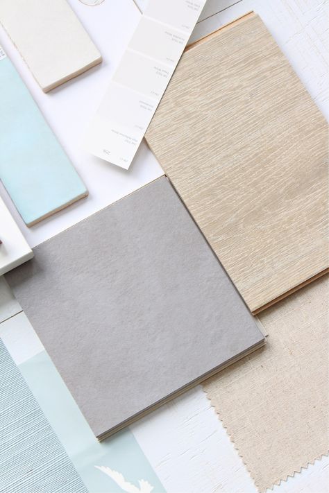 Coastal Flooring Options Coastal Tile Flooring, Home Concrete Floors, Floating Flooring, Coastal Mood Board, Coastal Tile, Aqua Tiles, Aqua Walls, Coastal Flooring, California Home Design