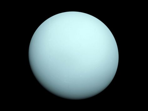 Uranus (real photo from voyager 2) Uranus Planet, Nasa Solar System, Ice Giant, Nasa Photos, Nasa Missions, Solar Systems, Gas Giant, Planetary Science, Solar System Planets