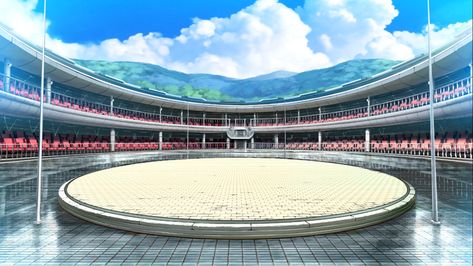 Fantasy Arena Concept Art, Arena Background, Anime Battle, Ancient Chinese Architecture, Dnd World Map, Vampire Anime, Gacha Backgrounds, Battle Arena, Episode Backgrounds