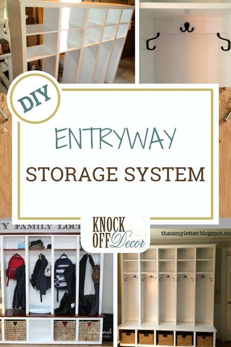 If you are a mom, you know how messy entryways can get! Heather from Daze and Knights had been looking for entryway storage solutions for months, and whenever she found a cute entryway locker she liked she ran into problems- either it wouldn’t fit her family of 5, or it was $2500! Locker Storage Ideas Entryway, Storage For Entryway, Home Locker Ideas Entryway, Family Lockers, Hall Locker Ideas, Metal Lockers Ideas For Home Entryway, Family Lockers Entryway, Diy Storage Lockers, Entryway Locker Ideas