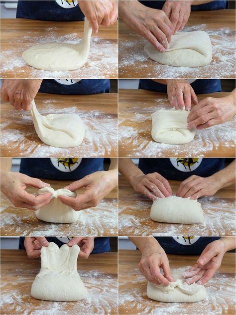 Flour Bakery, Baking School, Kneading Dough, Bread Shaping, Artisan Bread Recipes, Bread Art, Making Bread, Ciabatta Bread, Homemade Breads