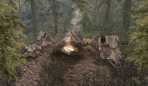 Bandit Camp: Ilinalta Foothills | Elder Scrolls | FANDOM powered by Wikia Fantasy Bandit Camp, Medieval Bandit, Bandit Camp, Fantasy Camp, Storyboard Ideas, Golden Dawn, Tabletop Rpg Maps, The Bandit, Hunting Camp