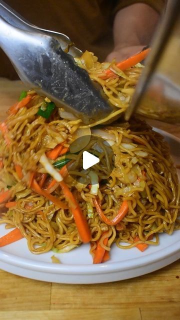 Cesar reyes on Instagram: "Easy Veggie LO MEIN RECIPE you can make #easyrecipe #lomein #chinesefood #comfortfood 
 INGREDIENTS
By KITCHEN UPROAR
8 oz Dry Egg noodle package or Fresh
egg noodle
SAUCE SAUCE SAUCE SAUCE
2 tbsp. Dark soy sauce
2 tbsp. soy sauce
2 tbsp. brown sugar or regular sugar
1 tbsp. water
1 tbsp. corn starch
1/4 tsp. white pepper
1 tbsp. oyster sauce
Instructions
Start by slicing your onion, carrots, cabbage, garlic,
and green onion and set aside for later use.
1.
2.Time to make your sauce, place the dark soy sauce, soy
sauce, brown sugar, corn starch, water, oyster sauce,
sesame oil, and white pepper in a bowl and mix until fully
combined.
3.Grab an 8 oz. egg noodle packet and cook for 5 minutes
in boiling water, once the noodle has been cooked run
them under cold water Veggie Lo Mein Recipe, Best Lo Mein Recipe, Easy Lo Mein Recipe, Easy Lo Mein, Veggie Lo Mein, Noodle Sauce, Fresh Egg Noodles, Lo Mein Recipe, Vegetable Lo Mein