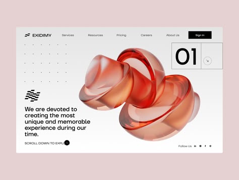 Innovative Layout Design, 3d Layout Design, Glass Morphism Web Design, Innovative Website Design, Glassmorphism Web Design, Gradient Web Design, Landing Pages Design, Abstract Website Design, 3d Website Design