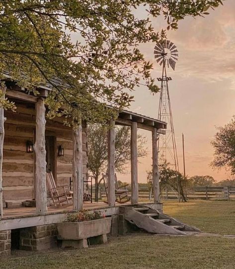 Barn Attached To House, Pink Skyline, Southern Aesthetic, Future Farms, Farm Lifestyle, Ranch Life, Old Farm, Country Farm, The Ranch