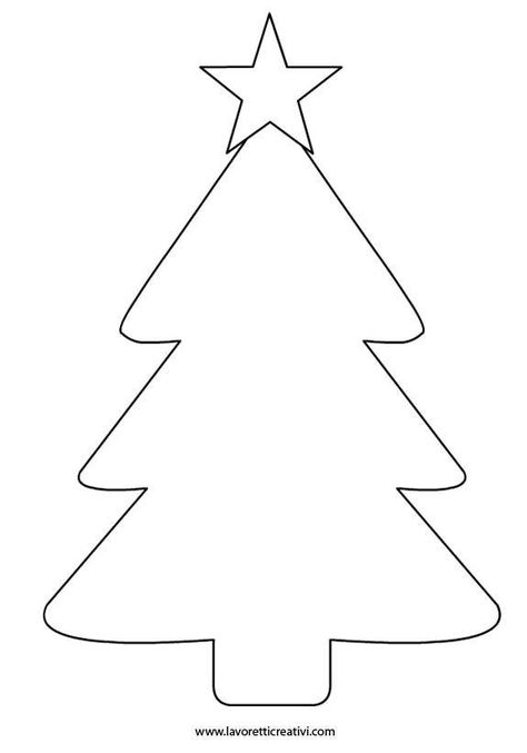 Christmas Tree Cut Out, Creative Christmas Crafts, Christmas Tree Template, Tree Templates, Preschool Christmas Crafts, Christmas Arts And Crafts, Felt Christmas Decorations, Christmas Applique, Christmas Card Crafts