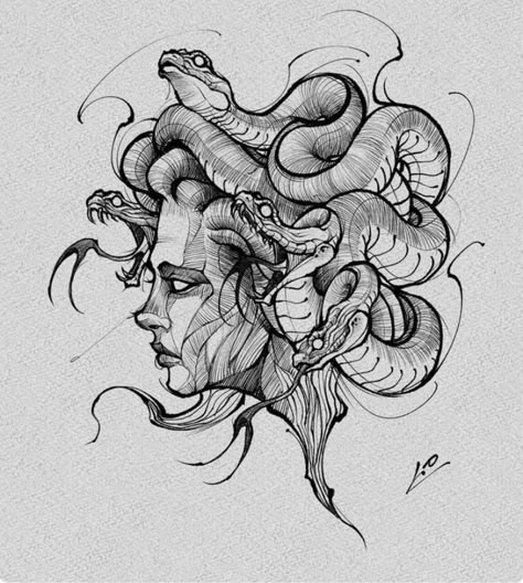 Side Tattoos Women, Medusa Tattoo Design, Medusa Art, Wicked Tattoos, Mythology Tattoos, Medusa Tattoo, Greek Tattoos, Stomach Tattoos, Tattoo Bracelet