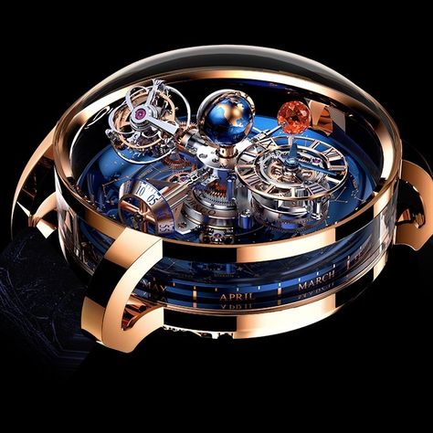 These astronomical watches take celestial timekeeping to another dimension Astronomical Watch, Unusual Watches, Buy Rolex, Hublot Watches, Tourbillon Watch, Fancy Watches, Omega Watches, Iwc Watches, Panerai Watches