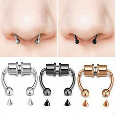 Magnetic Nose Ring, Faux Septum Ring, Piercing Clip, Faux Septum, Faux Piercing, Septum Nose Rings, Septum Piercings, Septum Rings, Horseshoe Ring