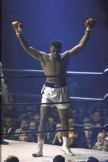 <b> Ali in Las Vegas, 1965</b><br><br><b>Chuck D:</b> "Muhammad Ali taught us to transcend our mere social categories and represent the highest level of human being. His ability to rewire widespread attention into mass thought still remains unmatched."<br><br> <i>Chuck D is a rap artist and founder of Public Enemy.</i> Mohamad Ali, Ali Boxing, Muhammad Ali Boxing, Boxing Legends, Cassius Clay, Mohammad Ali, محمد علي, Mohamed Ali, Muhammed Ali