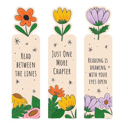 Bookmark Images, Bookmarks Quotes, Free Printable Bookmarks, Bookmark Crochet, Handmade Bookmarks Diy, Penanda Buku, Bookmark Printing, Bookmarks For Books, Creative Bookmarks