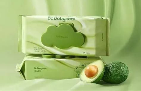 Natural-and-Organic-Baby-Wipes-in-Practice Wipes Packaging Design, Newborn Skin Care, Wipes Packaging, Organic Baby Wipes, Avocado Baby, Flushable Wipes, Pet Wipes, Baby Products Packaging, Natural Face Skin Care