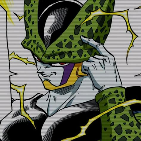 Cell perfect on TikTok Perfect Cell Pfp, Perfect Cell Manga, Perfect Cell Icon, Perfect Cell Dbz, Super Perfect Cell, Cell Perfecto, Cell Dragon Ball, Cell Dbz, Dragon Ball Z Manga