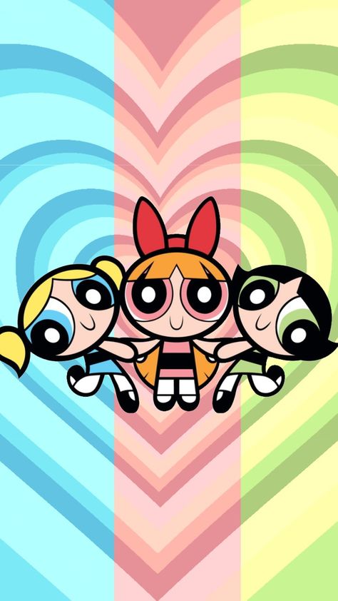 The Powerpuff Girls Wallpaper, Powerpuff Girls Wallpapers, Powerpuff Kızları, Powerpuff Girls Wallpaper, Whatsapp Wallpaper Cute, Girls Wallpaper, Ppg And Rrb, Powerpuff Girl, The Powerpuff Girls