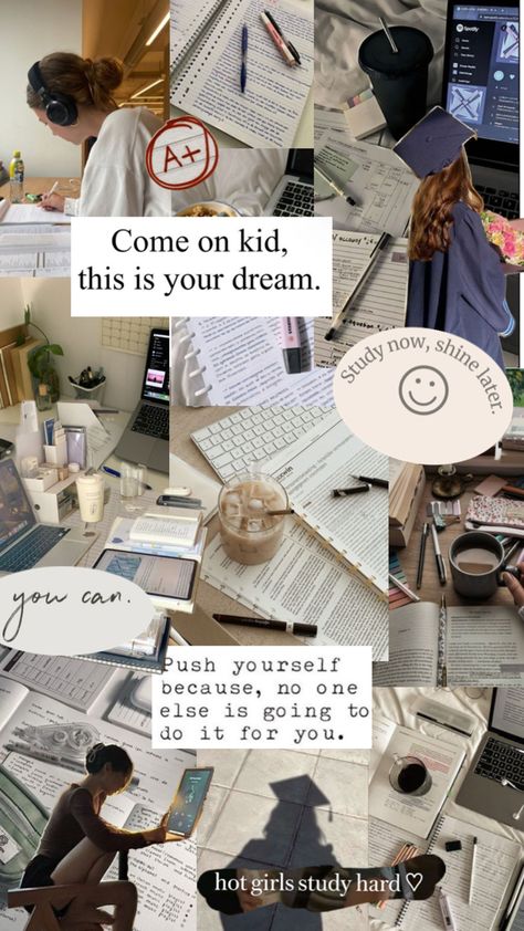 Just did a little collage with pics that make me motivated to studyyy Get Good Grades, Motivational Photos, College Motivation, Med School Motivation, Winter Arc, Vision Board Pics, Study Vibes, Career Vision Board, Vision Board Pictures