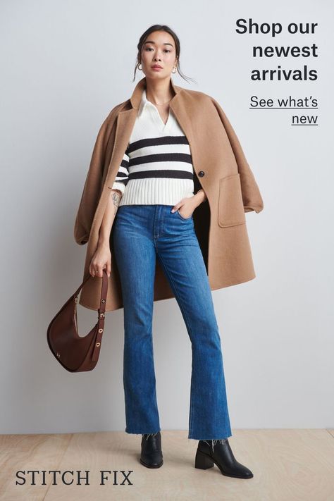 casual fall outfits, back-to-school outfits, back-to-school trends, boot trends, mule shoes, booties, trendy fall fashion, fall outfits, new arrivals, new fall styles Stich Fix, Fall Essentials, Casual Fall Outfits, Casual Fall, Bell Bottom Jeans, Stitch Fix, Fall Outfits, Normcore, Pants