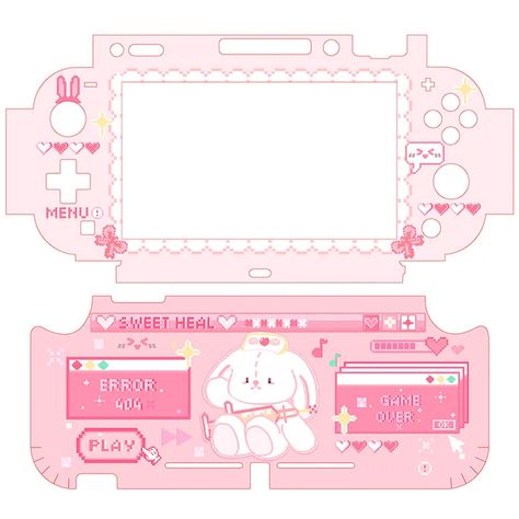 Sticker For Nintendo Switch Lite Accessories Cute Illustrations Bear Protective Shell Joycon Case Cap For Switch Console Games - AliExpress Nintendo Switch Lite Accessories, Switch Lite Accessories, Switch Lite Case, Nintendo Lite, Setup Inspiration, Nintendo Switch Case, Console Games, Nintendo Switch Lite, Gaming Stuff