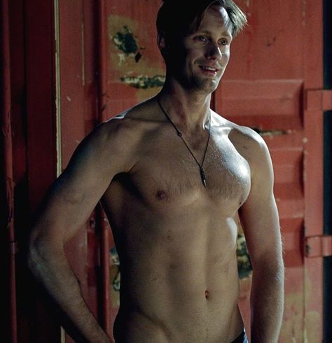 Janice Ian, Alexander Skarsgard True Blood, Eric And Sookie, Ancient Vampire, Alexander Johan Hjalmar Skarsgård, Vampire Shows, Eric Northman, Alexander Skarsgard, Great Tv Shows